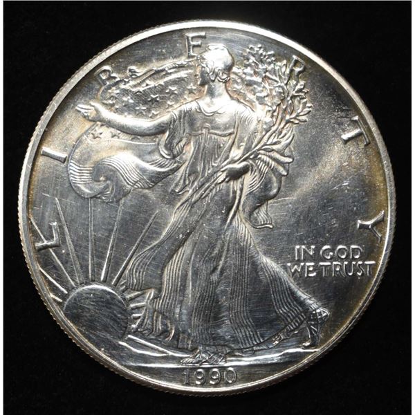 1990 AMERICAN SILVER EAGLE