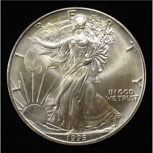 1995 AMERICAN SILVER EAGLE