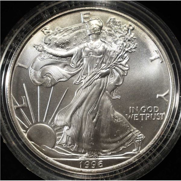 1996 AMERICAN SILVER EAGLE
