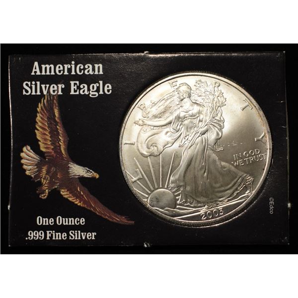 2003 AMERICAN SILVER EAGLE
