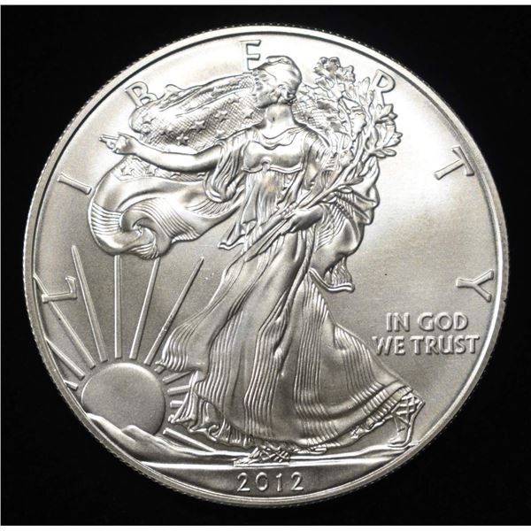 2012 AMERICAN SILVER EAGLE