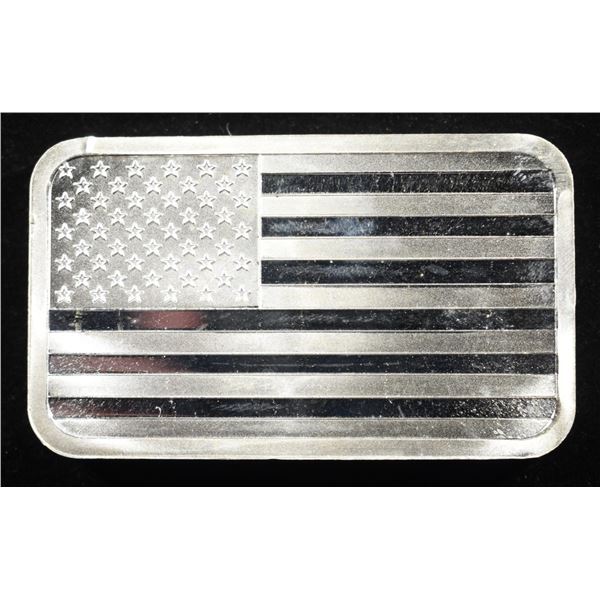 FLAG APMEX 5 OZ .999 SILVER BAR