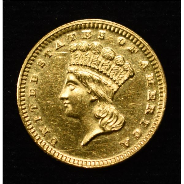 1889 $1 GOLD TYPE 3 BU