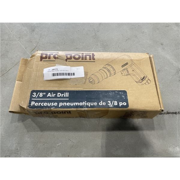 NEW PRO POINT 3/8 AIR DRILL