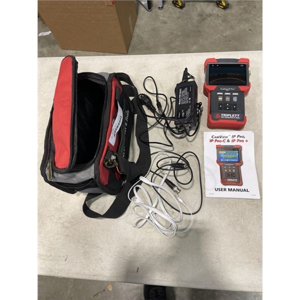 CAMVIEW IP PRO TRIPLETT CAMERA TESTER - WORKING