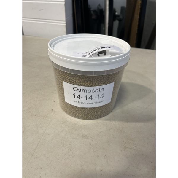 NEW BIN OF OSMOCOTE 3-4MONTH SLOW RELEASE FERTILIZER