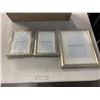Image 4 : 2 NEW CASES OF PICTURE FRAMES - 17PCS TOTAL
