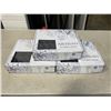 Image 1 : 3 CASES OF ARTISAN BLACK SPLASH TILE - 8PCS / 0.638 SQ/M PER BOX, 24 PCS / 1.914 SQ/METER TOTAL