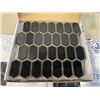Image 3 : 3 CASES OF ARTISAN BLACK SPLASH TILE - 8PCS / 0.638 SQ/M PER BOX, 24 PCS / 1.914 SQ/METER TOTAL