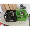 Image 1 : LOT OF 2 CRATES OF CASTORS FOR SCAFFOLLING