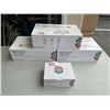 Image 1 : 3 WOOD MAKERS 30PC WOOD STOCK SUPPLY KITS AND HOT GLUE GUN STAND W/ 20 GLUE STICKS