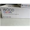 Image 5 : 3 WOOD MAKERS 30PC WOOD STOCK SUPPLY KITS AND HOT GLUE GUN STAND W/ 20 GLUE STICKS