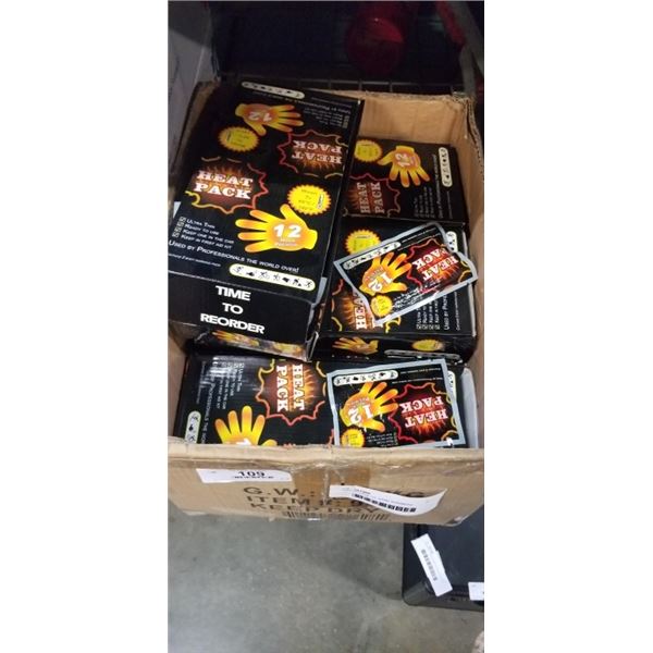 PARTIAL CASE OF HAND WARMERS