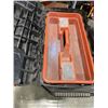 Image 2 : LARGE TOTE OF ASSORTED TOOLS - SOME WORK, MOST FOR PARTS AND TOOL BOX