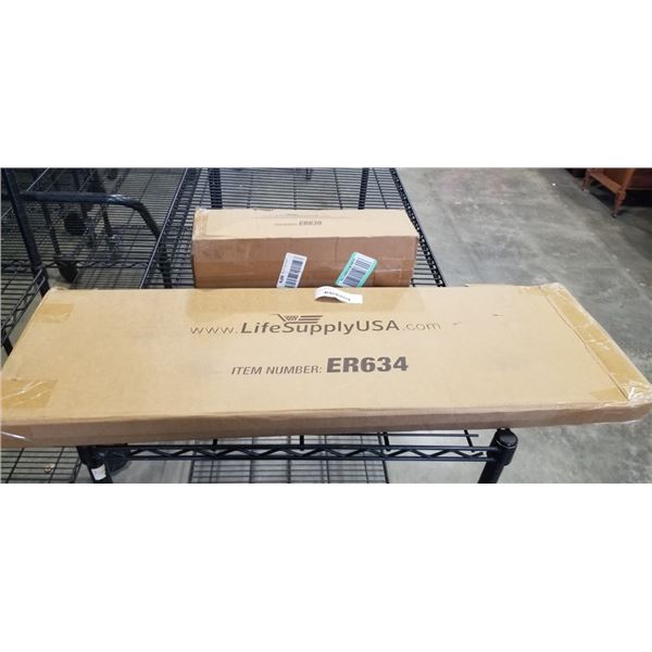 AS NEW LIVE ANIMAL TRAP, 12 X 12 X 36 AND AS NEW LIVE ANIMAL TRAP 18' X 5 'X 5