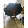 Image 1 : WOODEN TEAK FRAMED UMBRELLA