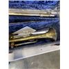 Image 3 : TROMBONE AND TRUMPET IN HARDCASE
