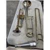 Image 5 : TROMBONE AND TRUMPET IN HARDCASE