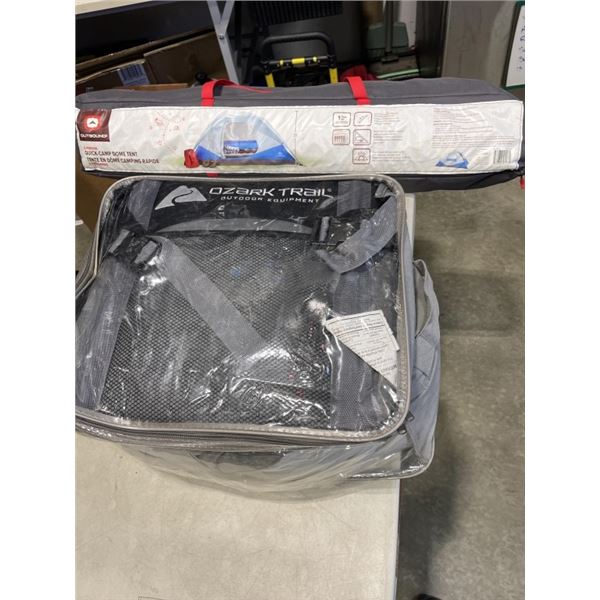 QUEENSIZE AIR MATTRESS AND TENT
