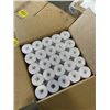 Image 2 : NEW CASE OF THERMAL PAPER ROLLS, 3-1/8 X 120,  50 PER CASE