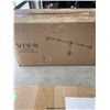 Image 2 : VIVO TRIPLE MONITOR DESK MOUNT & VIVO CLAMP ON KEYBOARD TRAY AND VACCOM CLEANER HOLDER FOR DYSON