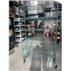 Image 1 : GREEN WIRE 18 X 48 X 80 INCH ROLLING RACK