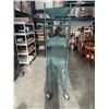 Image 2 : GREEN WIRE 18 X 48 X 80 INCH ROLLING RACK