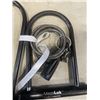 Image 6 : 2 BIKE PUMPS, LOCKS AND AIR GUAGE