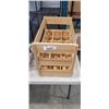 Image 3 : YOUTH WHITE TUB CHAIR AND WOOD WINE CRATE