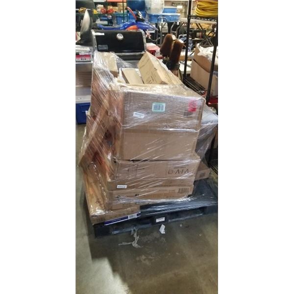 PALLET OF VIVO MOUNTS AND TRAYS