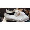 Image 2 : NEW OLD STOCK SIZE 11.5 LEATHER GOLF SHOES, NEVER WORN, STYLO MATCHMAKER BRAND