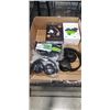 Image 1 : LOT OF DEFECTIVE STORE RETURNS JBLS HEADPHONES AND MOUSE AND CAR MOUNT