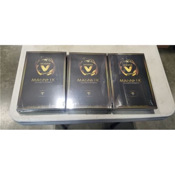 6 NEW BOXES OF MAGNETIC LASHES AND EYELINER KITS