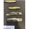 Image 3 : 9 ASSORTED VINTAGE FOLDING POCKET KNIVES