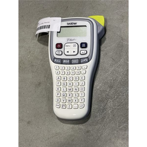 BROTHER P-TOUCH LABEL PRINTER