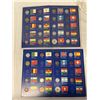 Image 2 : 2 FOLDERS OF COINS OF THE WORLD, ONE COMPLETE SET AND ONE PARTIAL
