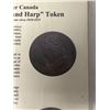 Image 3 : RARE LOWER CANADA 1820 "BUST OR HARP" TOKEN