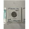 Image 3 : 3 MINT 2021 CANADIAN DIMES ALL 3 TYPES OF THE 100TH ANNIVERSARY OF THE BLUENOSE