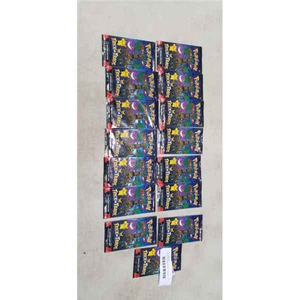 15 NEW POKEMON TRICK O TREAT BOOSTER PACKS