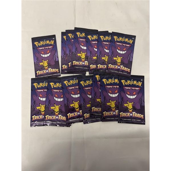 15 POKEMON TRICK OR TRADE PACKS