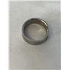Image 2 : LARGE TITANIUM RING BAND, ENGRAVED SKULLS SIZE 12.5