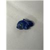 Image 2 : VINTAGE HAND CARVED BLUE LAPIS LAZULI STONE RABBIT MINI ORNAMENT