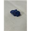 Image 3 : VINTAGE HAND CARVED BLUE LAPIS LAZULI STONE RABBIT MINI ORNAMENT