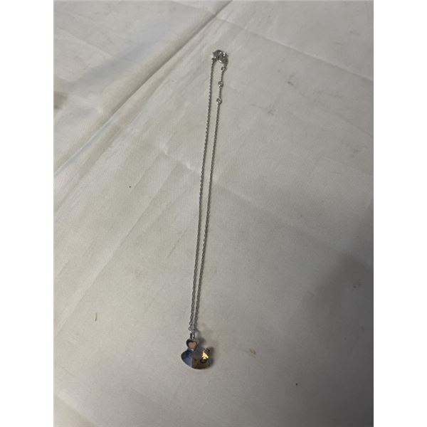 VINTAGE SWAROVSKI CRYSTAL CAT PENDANT W/ CHAIN NECKLACE EACH MARKED SWAN