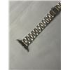 Image 2 : NEW STAINLESS STEEL W/ GOLD APPLE WATCH BRACELET 7" LENGTH