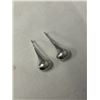 Image 2 : PAIR OF STERLING SILVER DANGLE EARRINGS EACH MARKED 925