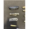 Image 2 : 9 ASSORTED VINTAGE FOLDING POCKET KNIVES