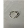Image 3 : VINTAGE STERLING SILVER W/ TIGER EYE STONE INLAID RING, MARKED 925 AND HALLMARK, SIZE 9.5