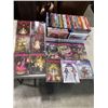 Image 1 : TRAY OF DVDS, BLU RAYS AND CREEPOVER BOOKS