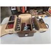 Image 3 : NEW LEATHER TRAVEL MAKEUP KIT, ALL NEW SEALED